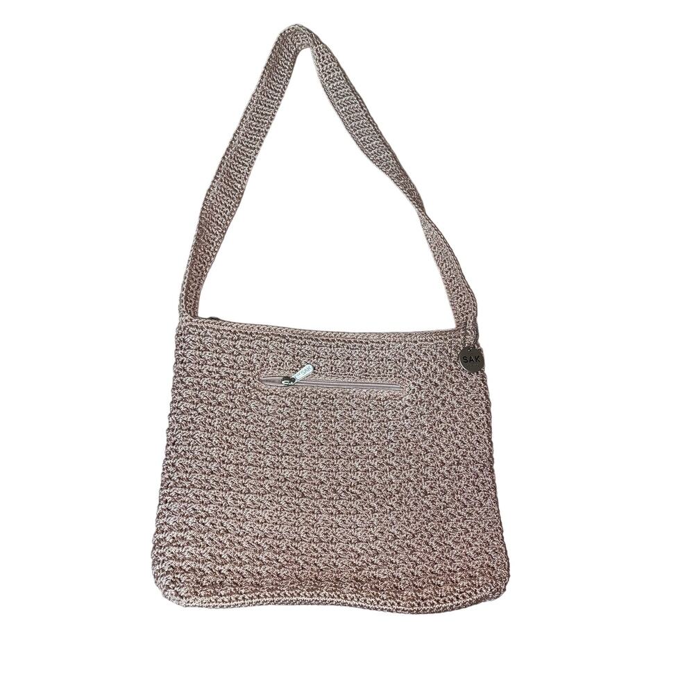 Early 2000's The Sak Crochet Hand Bag